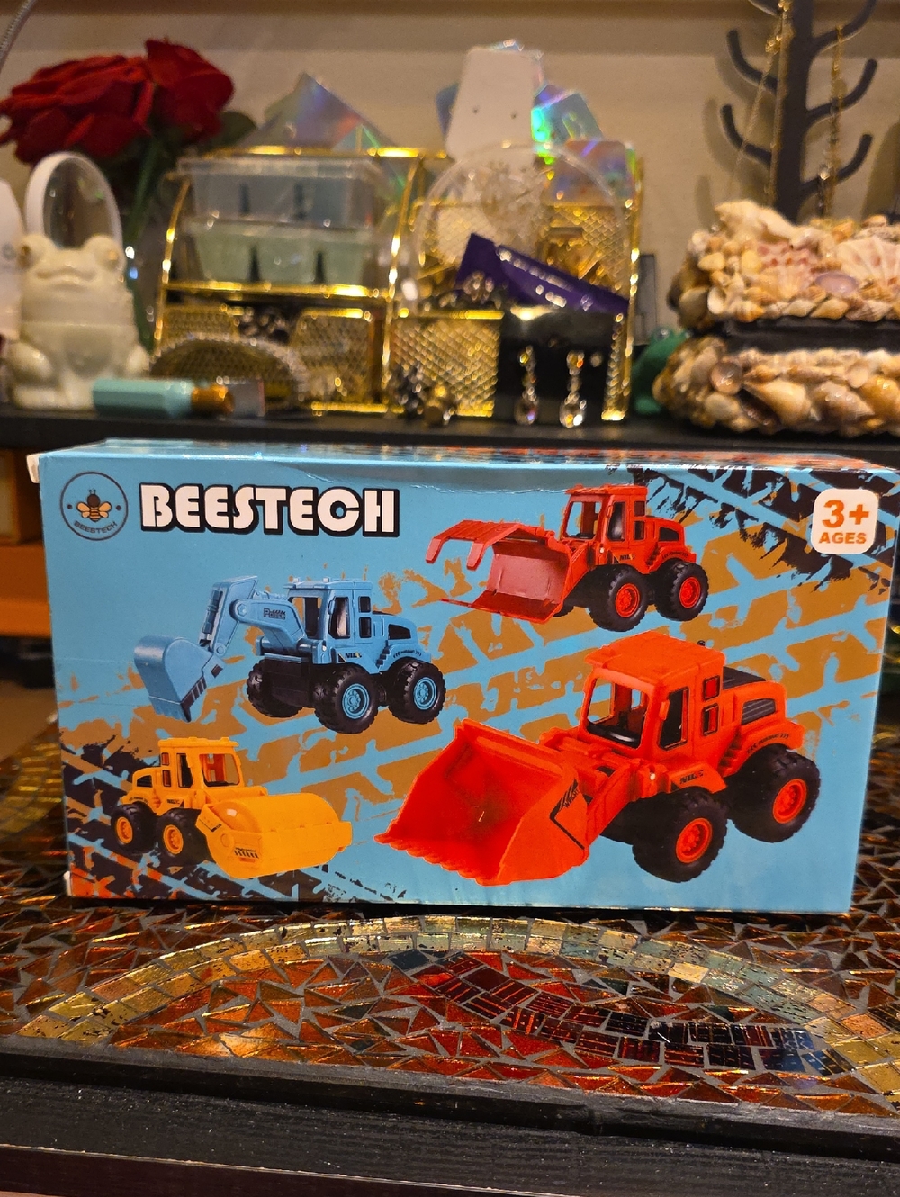 Kids Front Loader Toy - Orange